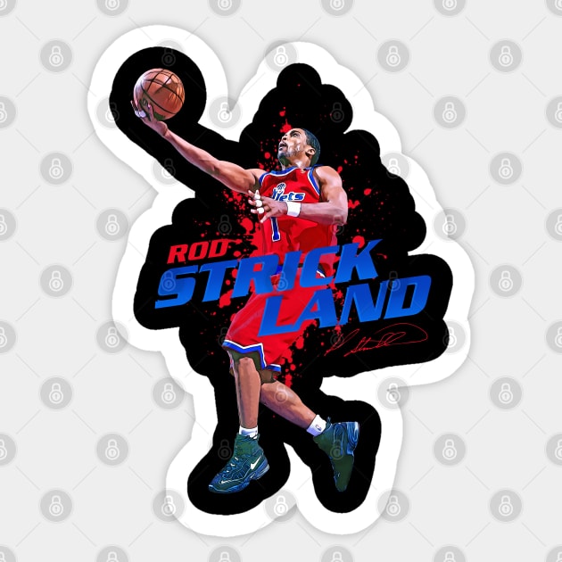 Rod Strickland Sticker by Juantamad